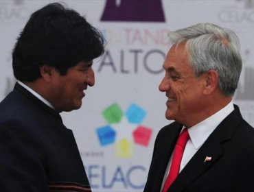 Sebastián Piñera y Evo Morales tienen duro enfrentamiento en Twitter tras primer día en La Haya