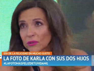 Karla Constant colapsó en pantalla y estalló en llantos en pleno Mucho Gusto