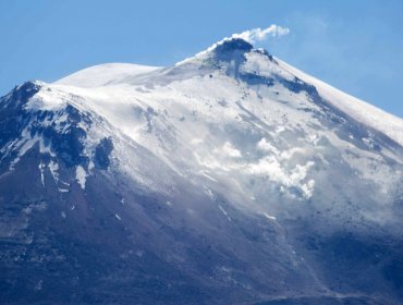 Onemi declaró Alerta Amarilla en Alto Biobío por actividad del Volcán Copahue