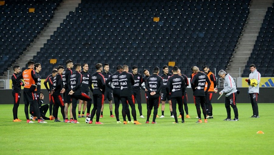 La Roja ya arribó a Aalborg para el amistoso de este martes contra Dinamarca