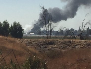 Accidente Aéreo al interior de escuela de aviación en El Bosque deja dos muertos