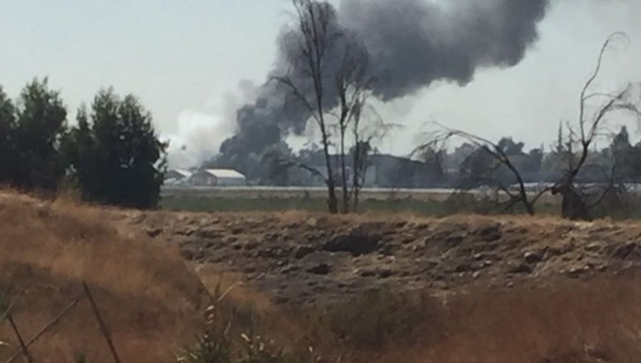 Accidente Aéreo al interior de escuela de aviación en El Bosque deja dos muertos