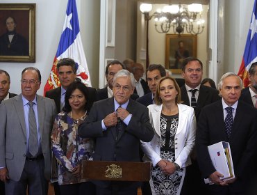 Piñera encabezó primera mesa de trabajo por seguridad pública