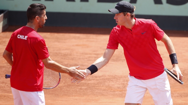 Copa Davis: Chile y Argentina empatan a un set en el dobles por el segundo punto en la serie