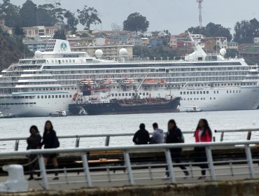 Valparaíso cierra temporada de cruceros con 90% menos de pasajeros