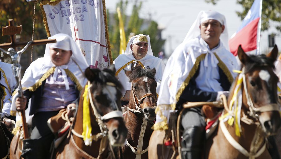 Renca celebró la fiesta de Cuasimodo más antigua de Chile