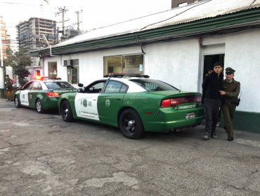 Carabineros detuvo a una banda que atemorizaba a vecinos en San Miguel