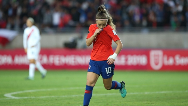 La Roja goleó a Perú y avanzó al cuadrangular de la Copa América Femenina