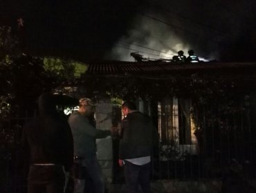 Incendio en Ñuñoa deja un joven de 25 años fallecido tras no poder escapar del fuego