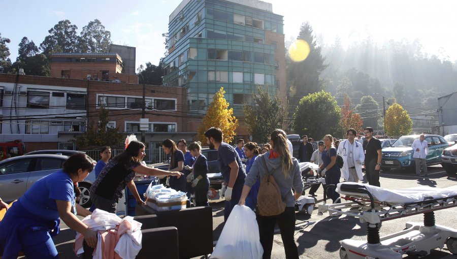 Impactante vídeo de Explosión en Sanatorio Alemán de Concepción