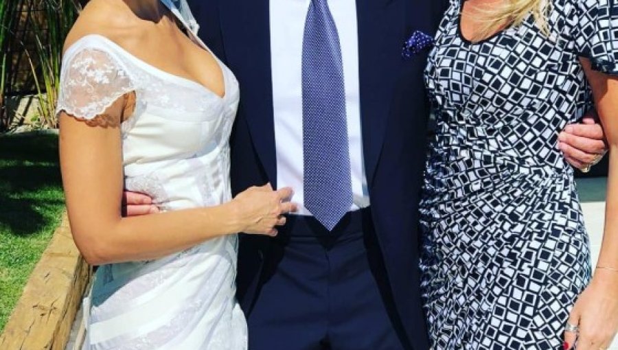 Fotos, vídeo y detalles del secreto matrimonio de Claudia Schmitd y empresario amigo de Farkas