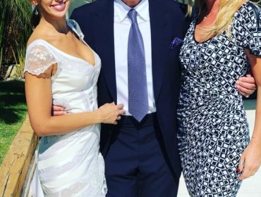 Fotos, vídeo y detalles del secreto matrimonio de Claudia Schmitd y empresario amigo de Farkas