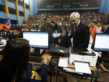 Presidente Piñera visita a migrantes: "Bienvenidos a Chile los que vienen a trabajar honestamente”