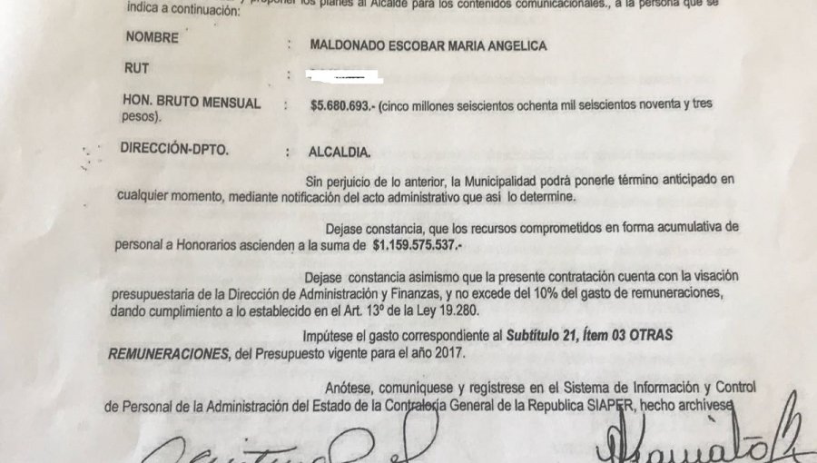 ¿Quién manda a quién en Viña del Mar?: Jefa de gabinete casi duplicó su sueldo en últimos 4 años