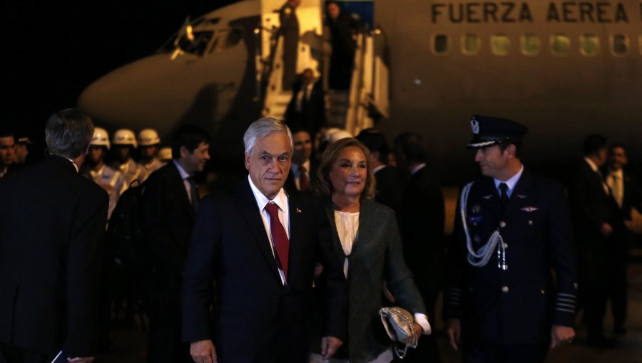 Presidente Piñera llega a Brasil tras su paso por Argentina: Se reunirá con Michel Temer