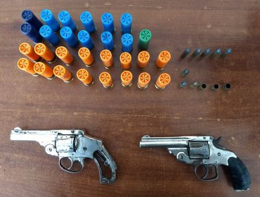 Seis detenidos con armas y drogas en 4 comunas de la zona norte de la capital