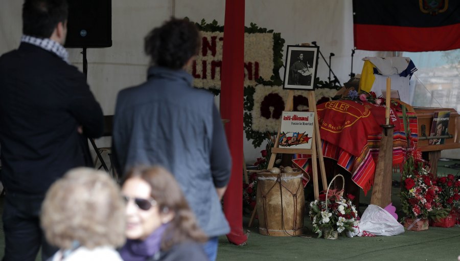 Despiden restos de Max Berrú, histórico integrante y fundador de Inti Illimani