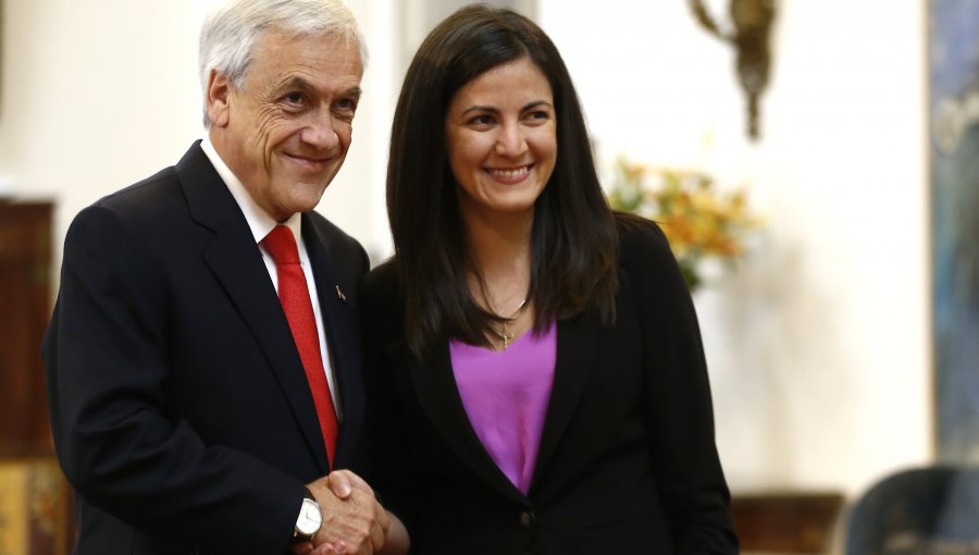 Presidente Piñera recibe en La Moneda a dirigente cubana Rosa María Payá