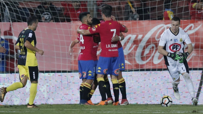 Unión Española se impone por 4 a 0 a un débil San Luis en el Santa Laura