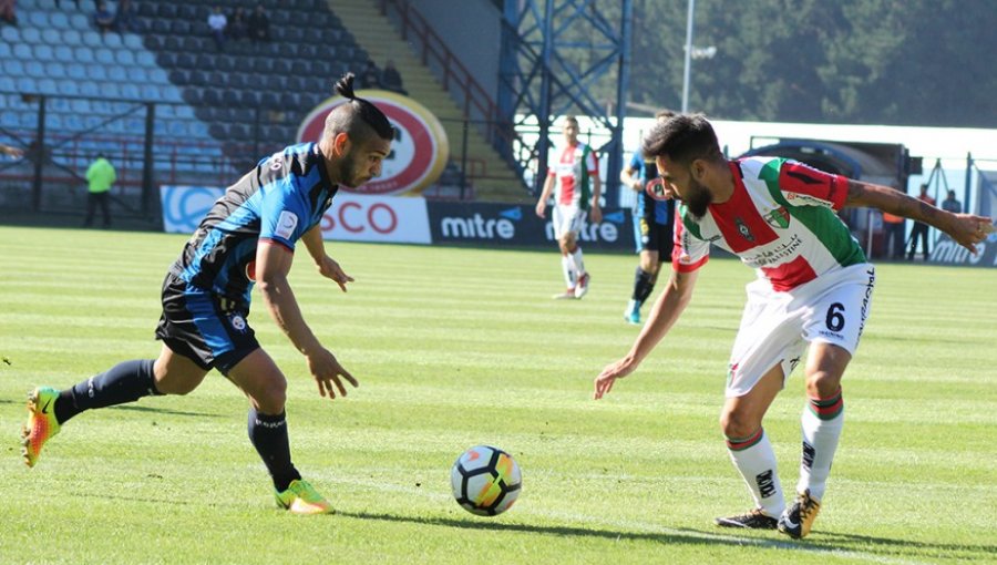 Palestino y Huachipato igualaron en el sur y siguen sin saber de victorias