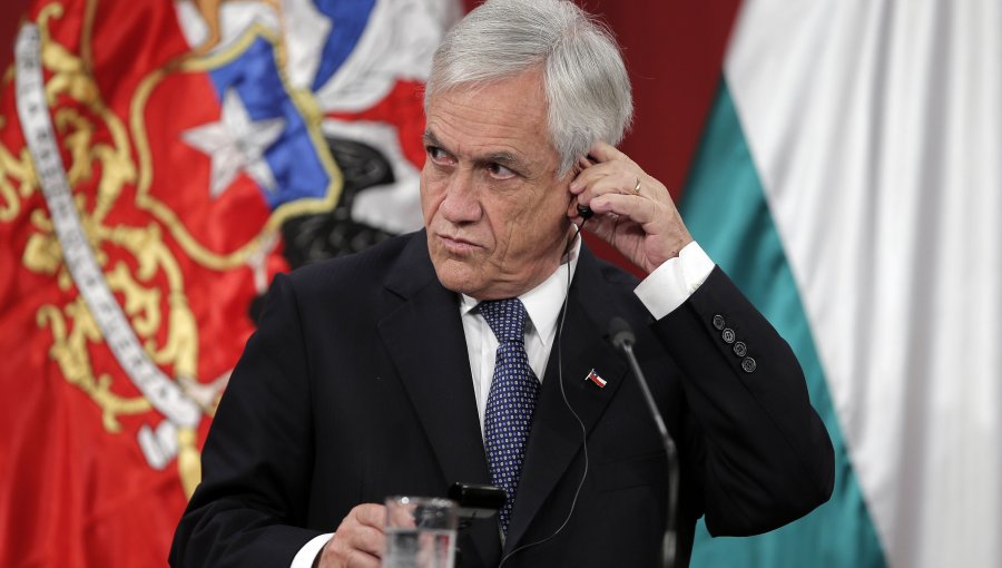 Encuesta Cadem: Aprobación a Presidente Piñera cayó 4 puntos y llegó al 54%