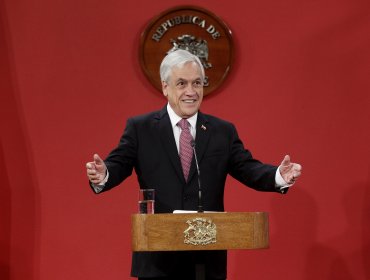 Inversión: Piñera anuncia medidas "para que Chile vuelva a crecer con fuerza"