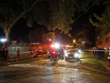 Detienen a sujeto que quemó casa y camioneta de su madre en Peñalolén