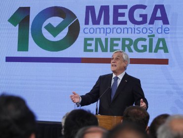 Piñera lanza Ruta Energética con sello social y pide avanzar en 11 compromisos