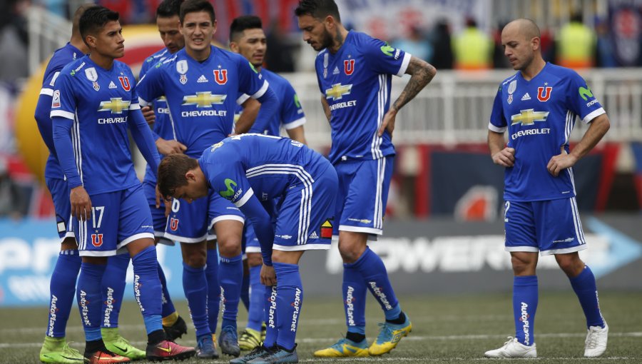 Universidad de Chile tendrá nueve bajas para enfrentar a Huachipato