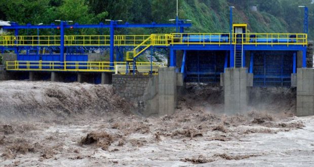 Aguas Andinas se declaró en alerta por fuertes lluvias en la alta cordillera