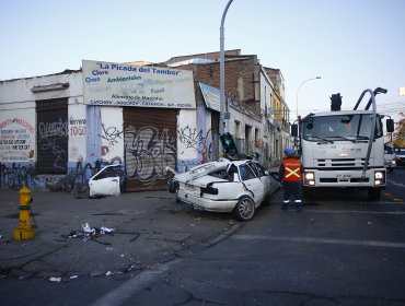 Grave Accidente en sector Mapocho deja un muerto y dos heridos de gravedad