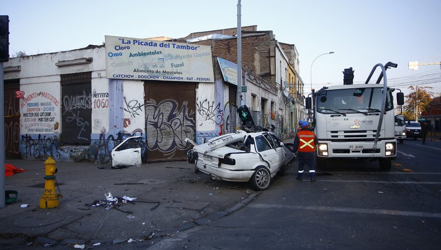 Grave Accidente en sector Mapocho deja un muerto y dos heridos de gravedad