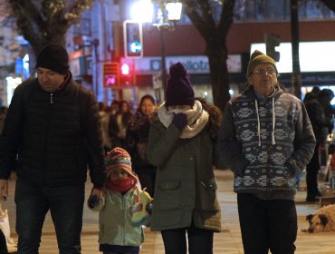 Siguen cayendo temperaturas: -0,2°C en Quinta Normal y -0,1° C en San Pablo