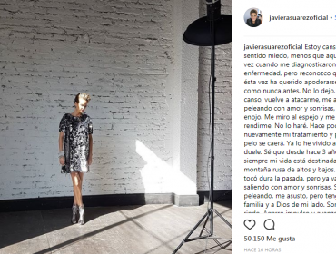 Javiera Suárez cuenta detalles del regreso del cáncer a su vida: "Volvió como nunca antes"