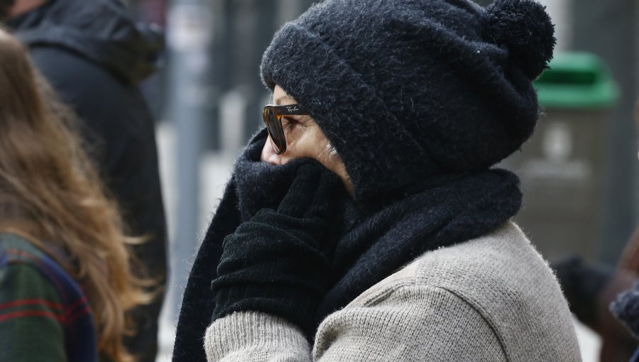 La mañana más fría del año: -3,3° C en Buin y -1,3° C en Quinta Normal