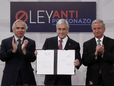 Piñera presentó proyecto antiportonazos y prometió hacer retroceder delincuencia
