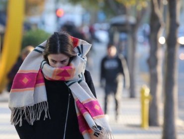 Este martes llega ola polar a la zona central con temperaturas de hasta -4° C