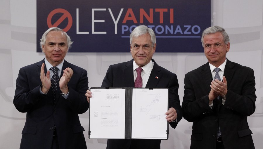 Piñera presentó proyecto antiportonazos y prometió hacer retroceder delincuencia