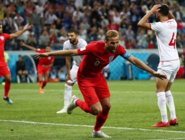 Mundial: Inglaterra derrotó sobre la hora a Túnez con Harry Keane como héroe