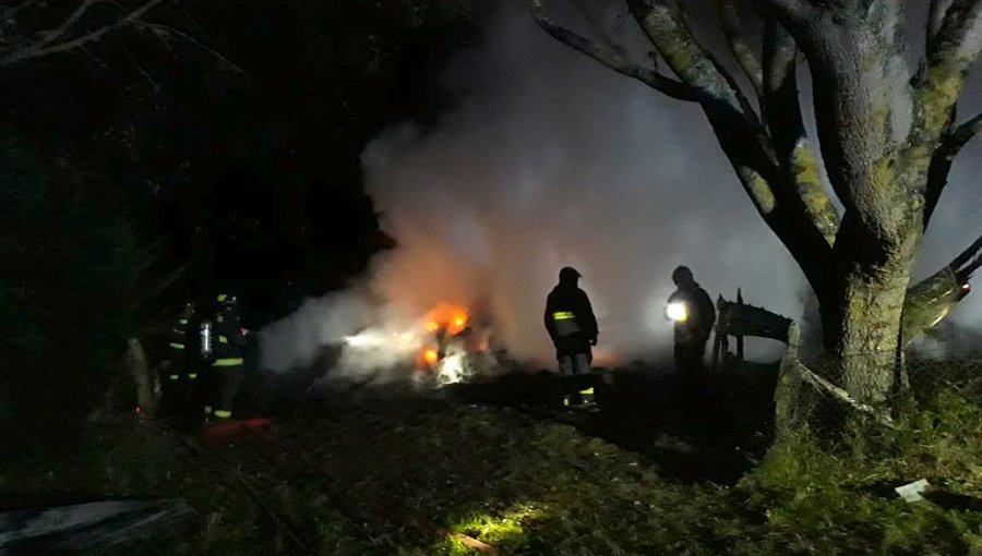 CAM se adjudicó nuevo ataque incendiario en la Región de La Araucanía