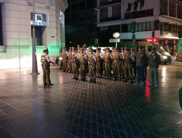 Carabineros registra aumento de 27% de delitos violentos en comuna de Santiago