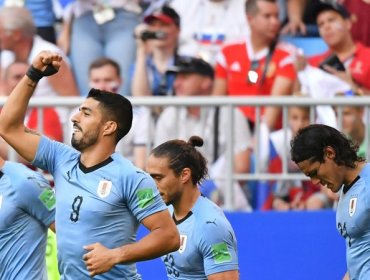 Mundial: Uruguay derrotó sin problemas a Rusia y clasificó como puntera del Grupo A