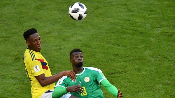 Mundial: Colombia derrotó con lo justo a Senegal y clasificó a Octavos como líder