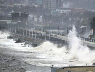 Región de Valparaíso en Alerta: Se viene temporal de viento y lluvia además de fuertes marejadas