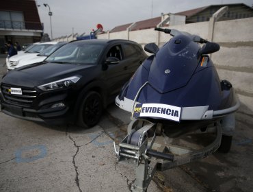 Operación Camaleón llega hoy a 31 formalizados por robo y blanqueo de vehículos