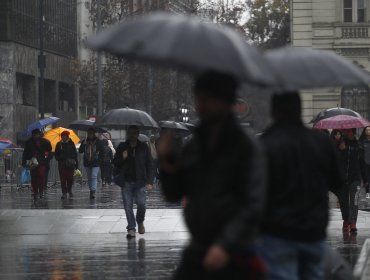 Al menos tres días de lluvias se vienen de aquí al domingo en zona centro del país