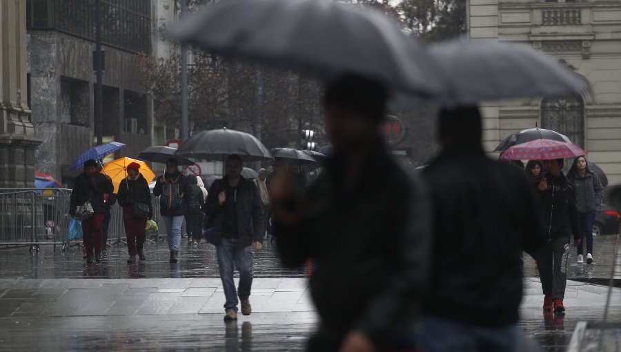 Al menos tres días de lluvias se vienen de aquí al domingo en zona centro del país