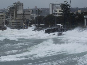 Este jueves esperan mayor intensidad de marejadas y advierten eventuales daños