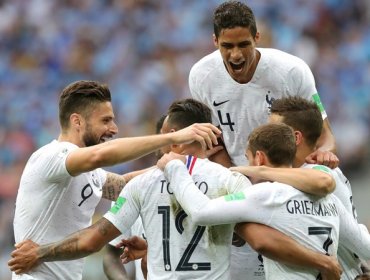 Francia acabó con la ilusión de Uruguay y se instaló en semifinales del Mundial de Rusia