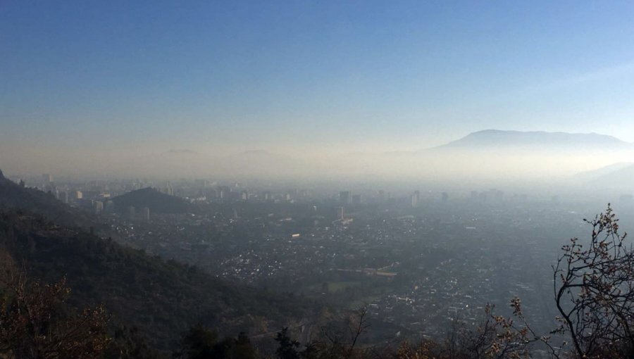 Este lunes rige preemergencia ambiental en la RM por malas condiciones de ventilación